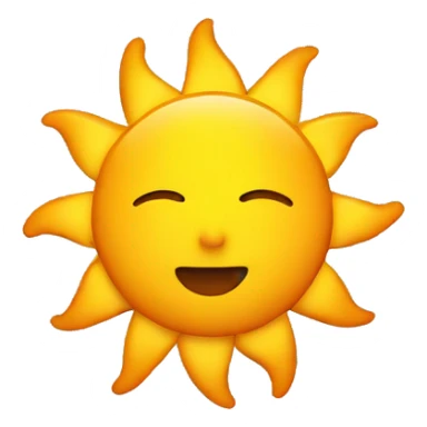 Sun sticker