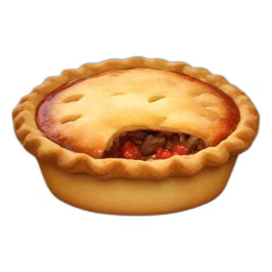 meat pie sticker