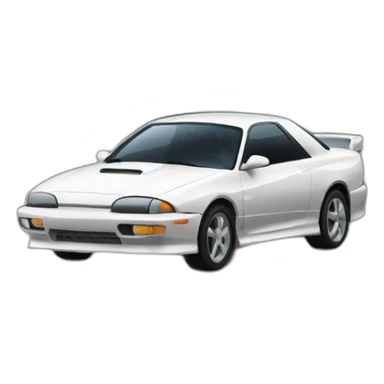 Voiture qui fait du Drift sticker