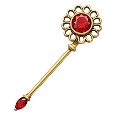 Red & Gold Hairpin 



 sticker