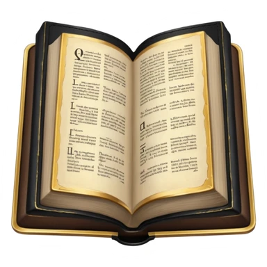 open Bible sticker