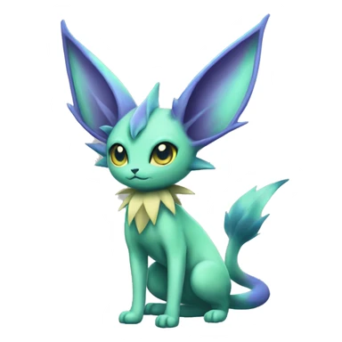 Espeon-Leafeon-Vaporeon full body sticker