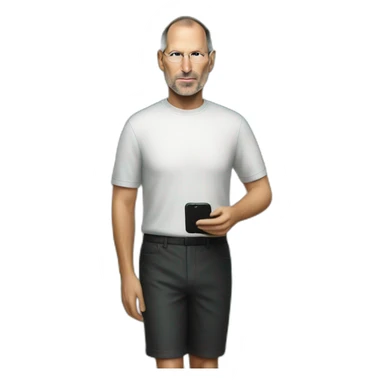 Steve jobs at the beach sticker