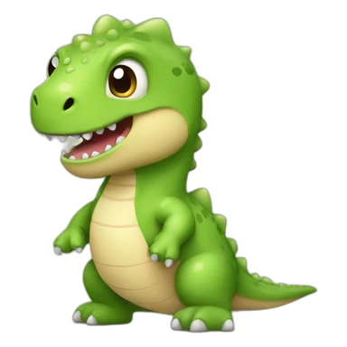 cute dino sticker
