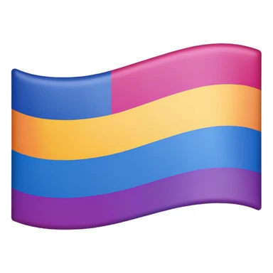 bandera bisexual sticker