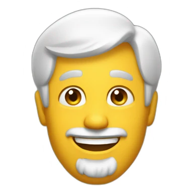 the joyful man sticker