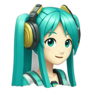 hatsune-miku-face sticker