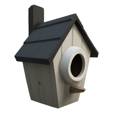 Addams house birdhouse  sticker