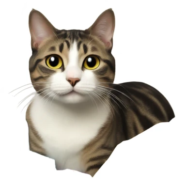 cat happy new year sticker