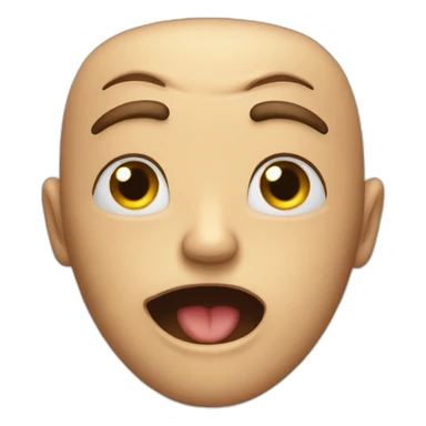 eye popping emoji sticker