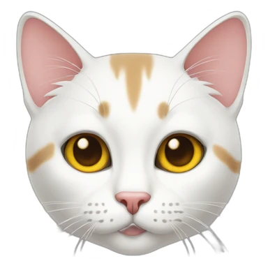 line cat sticker