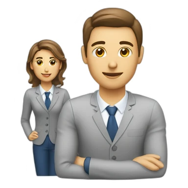 matching job applicant with recruiter sticker