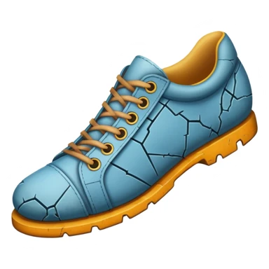 fractured sole sticker