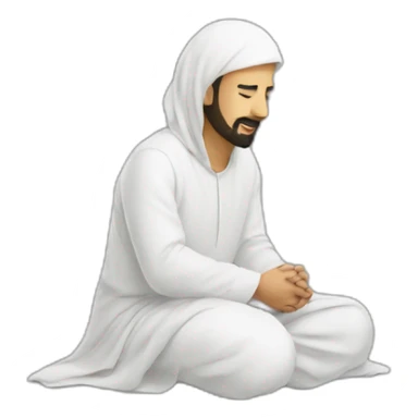 Sujood sticker