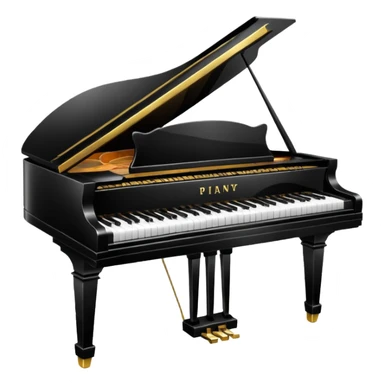 piano sticker