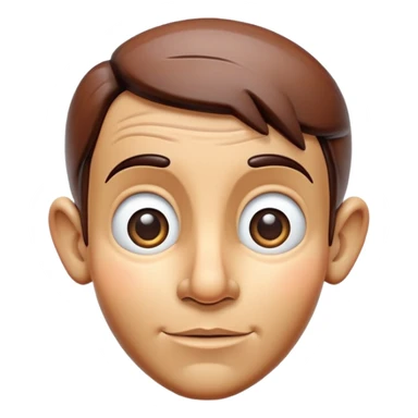 Pinocchio face sticker