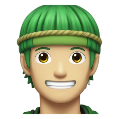 Zoro one piece sticker