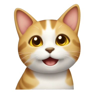 a cute cat that likes to collect achievements sticker