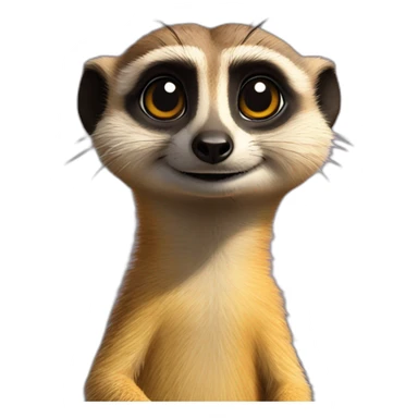meerkat-with-ыгырш sticker