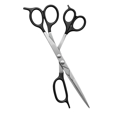  hairdressing scissors sticker