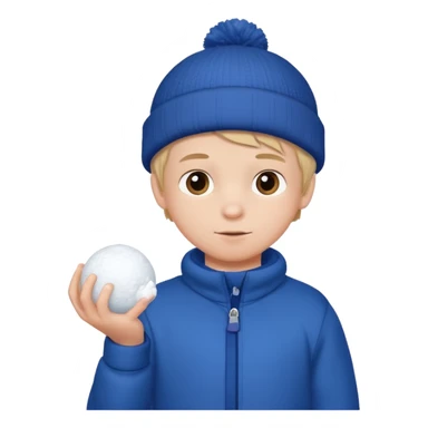 little boy with snowball











 sticker