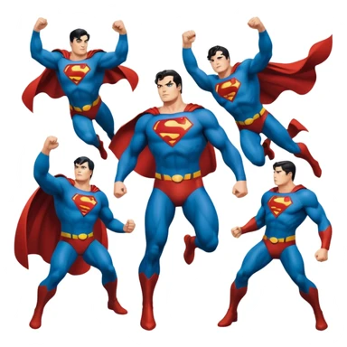 A comic book depicting the Superman Wars sticker