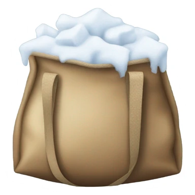 Bag of snow  sticker
