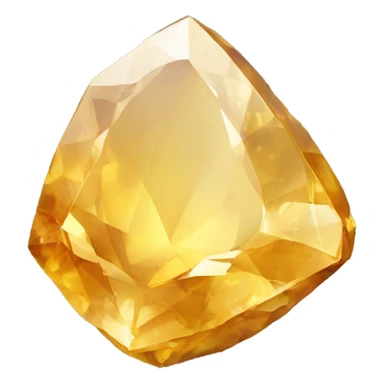 citrine stone sticker