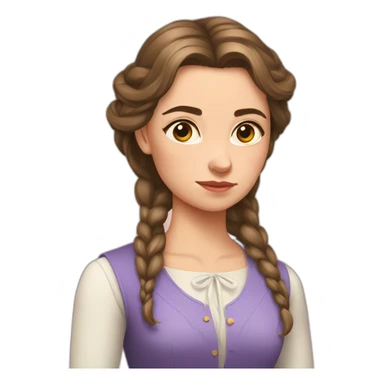 Anna protivneva is cute but upset sticker