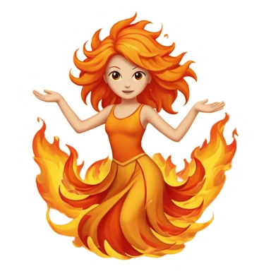 Fire spirit – Flames for hair



























 sticker