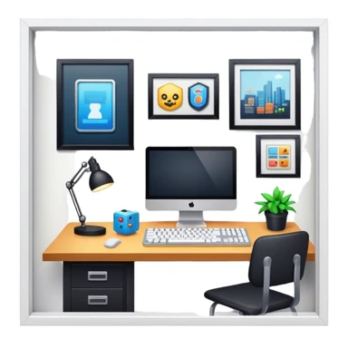 Indie Hacker room sticker