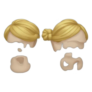 Tete de neuille sticker