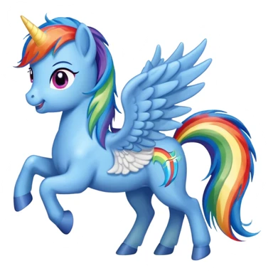 Rainbow dash sticker