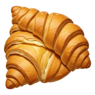 buttery croissant, quick energy sticker