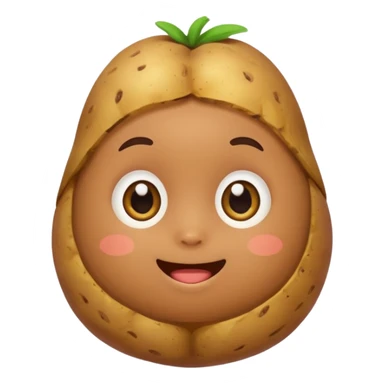 Chibi potato sticker