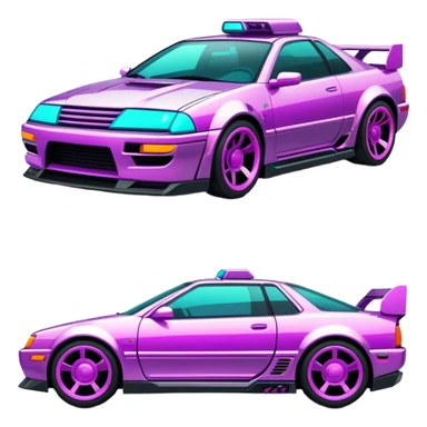 CYBERPUCK CAR sticker