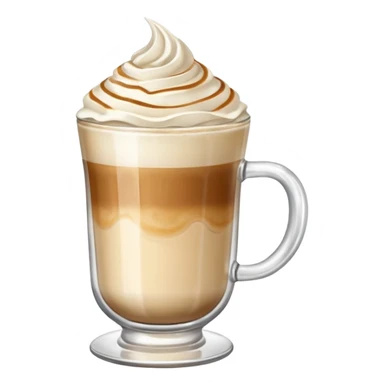 Coffee latte sticker
