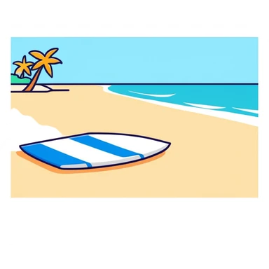 family on vacation at the beach sticker