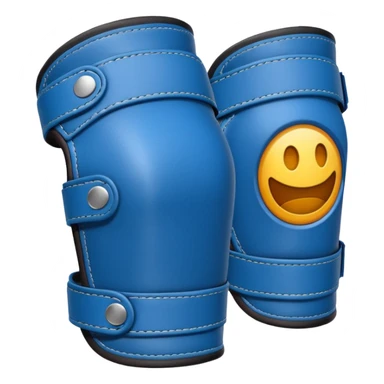 elbow guard blue sticker