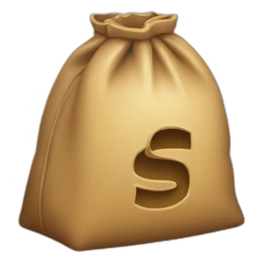 bag for money sticker