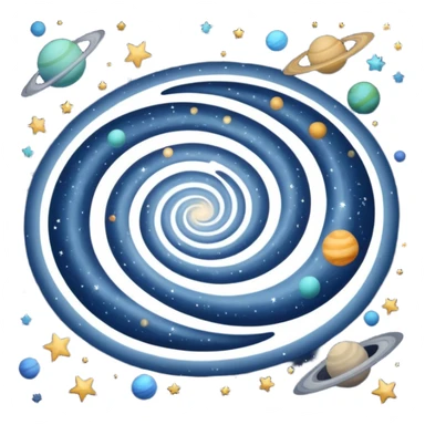 Observable universe sticker