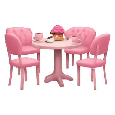 Café rosado sticker