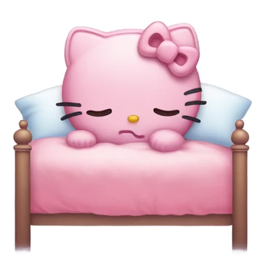 hello kitty dreaming ZZZ sticker