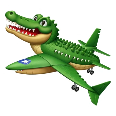 Bombordilo crocodillo with a plane body lead sticker