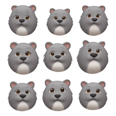 🐹 mixed with 🥺 sticker