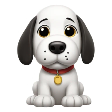 Snoopy dog sticker