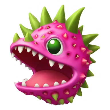 Dragonfruit dragon  sticker
