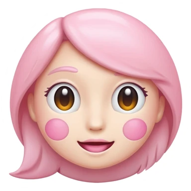 Netflix aesthetic "N" in pastel pink sticker