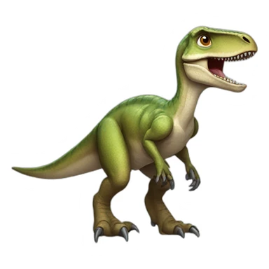 raptor dinosaur sticker