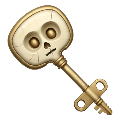 BONE KEY sticker